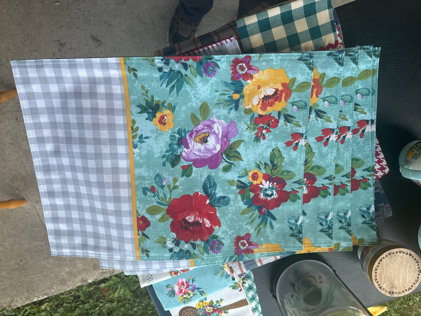6pc PW placemats - Market Row