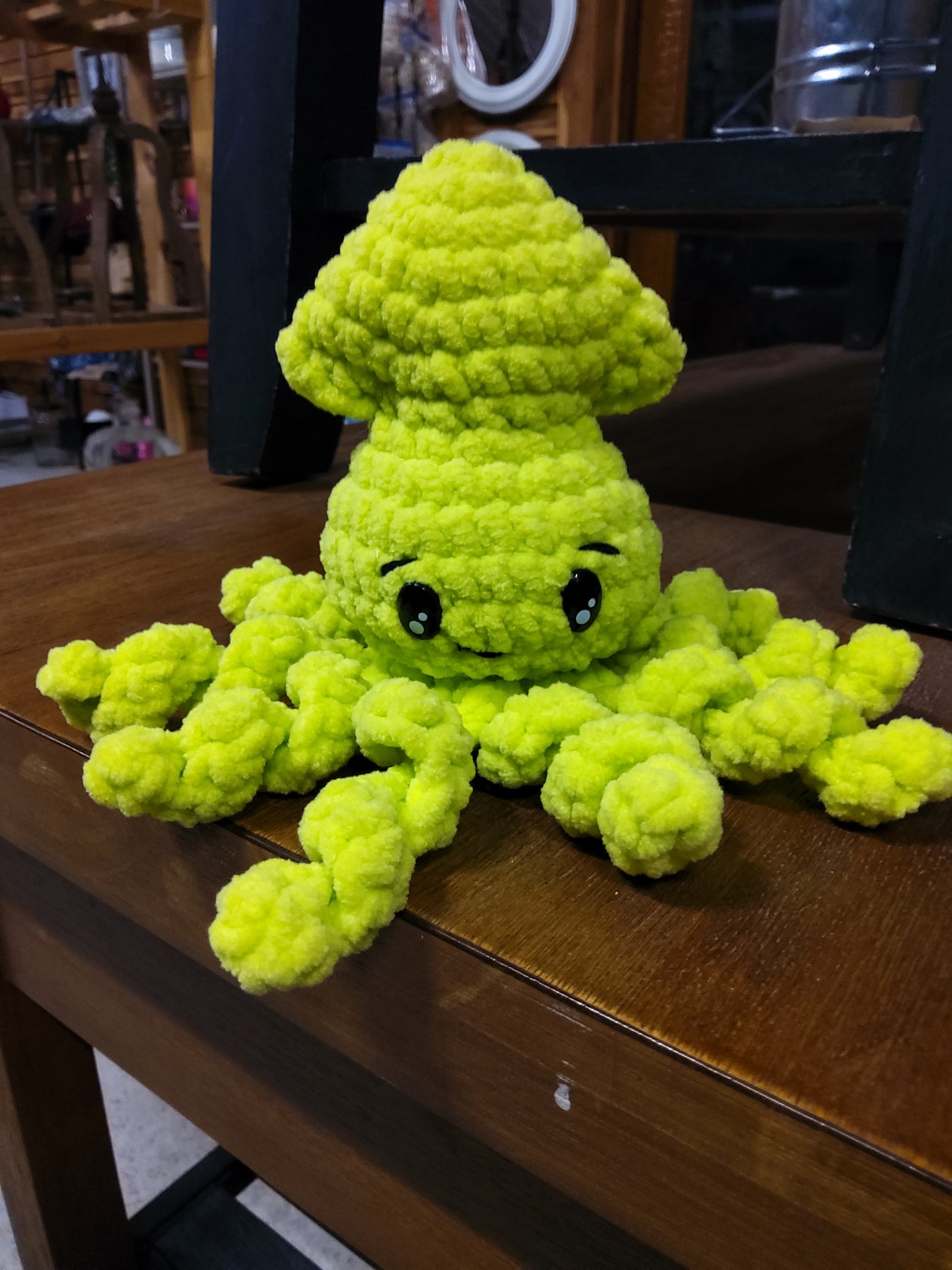 Crochet squid - Market Row