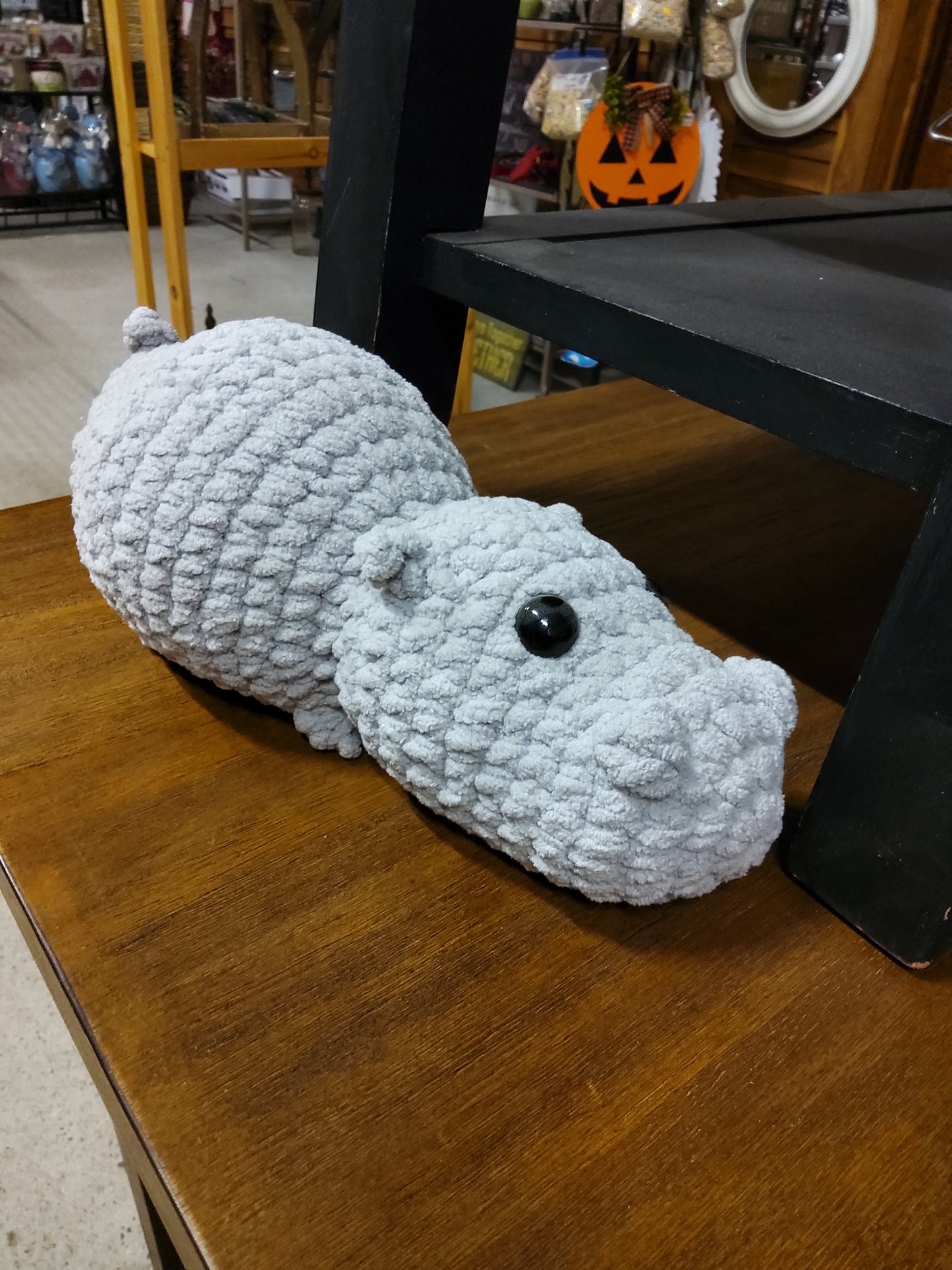Crochet hippo - Market Row