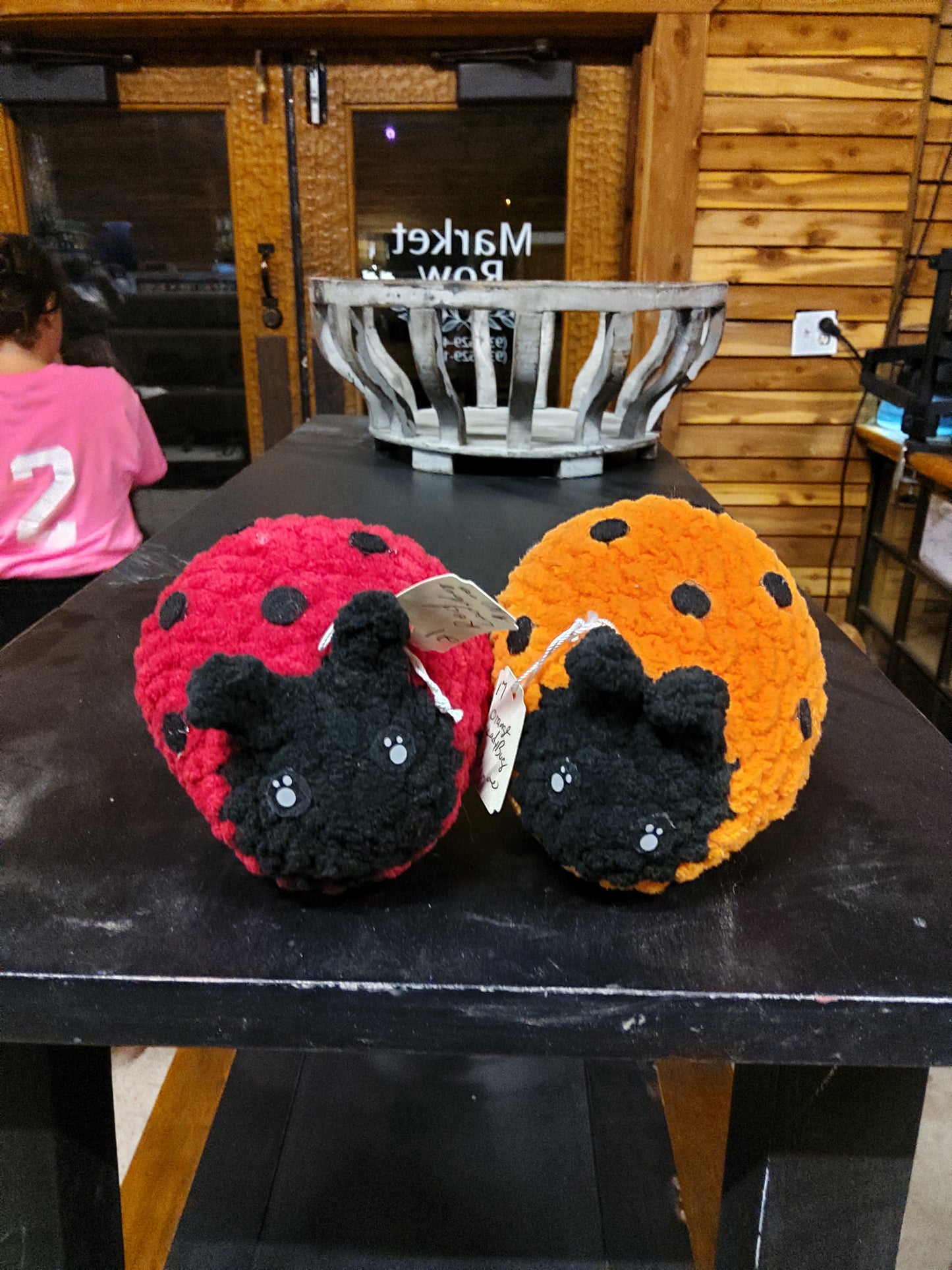 Crochet ladybug - Market Row