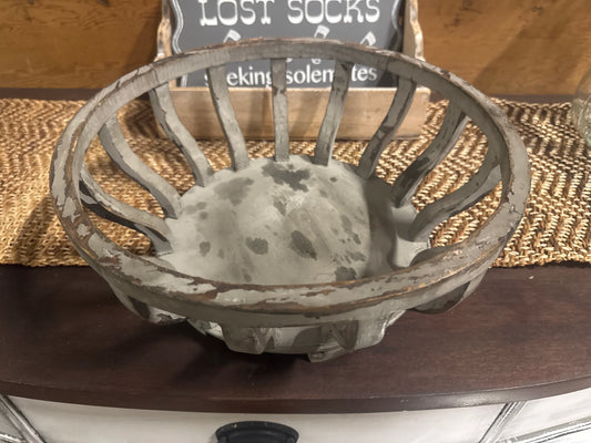 Wooden Gray Bowl - Market Row