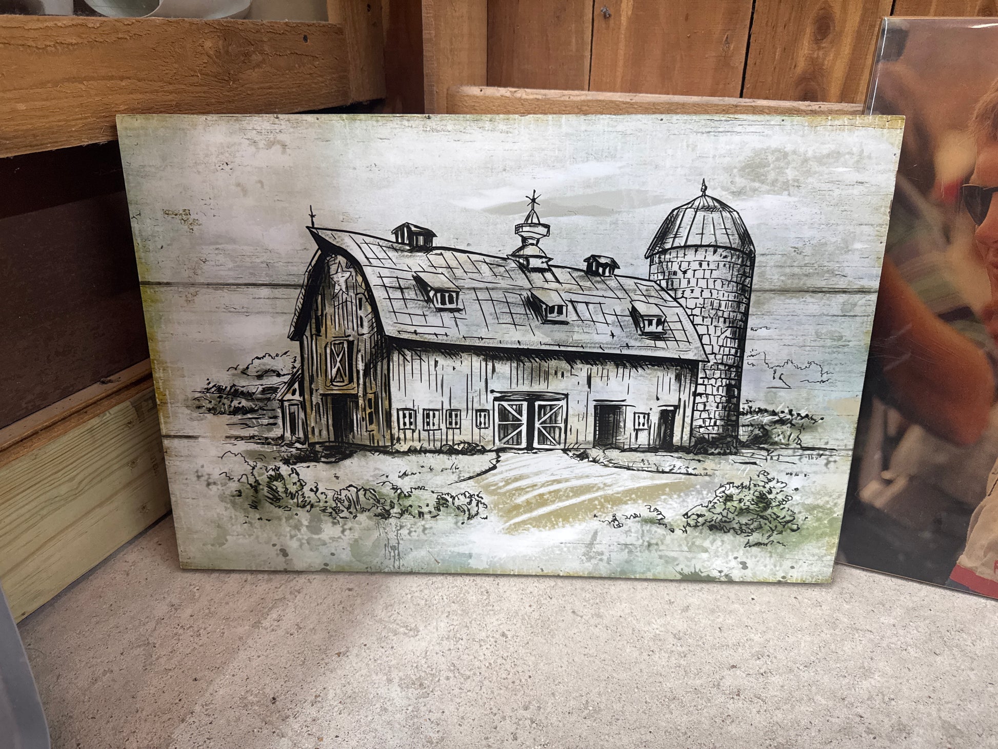 Barn decor sign - Market Row
