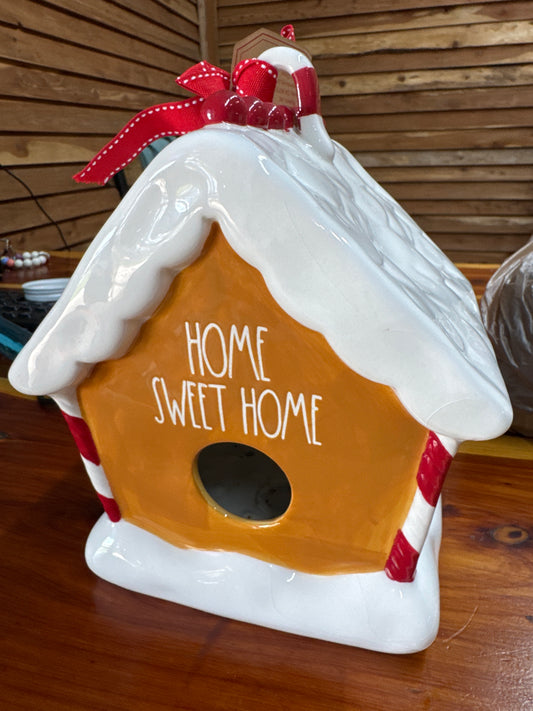 Gingerbread birdhouse Rae Dunn - Market Row
