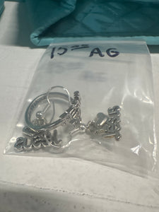 I “heart” Jesus earrings w/ ring - Market Row