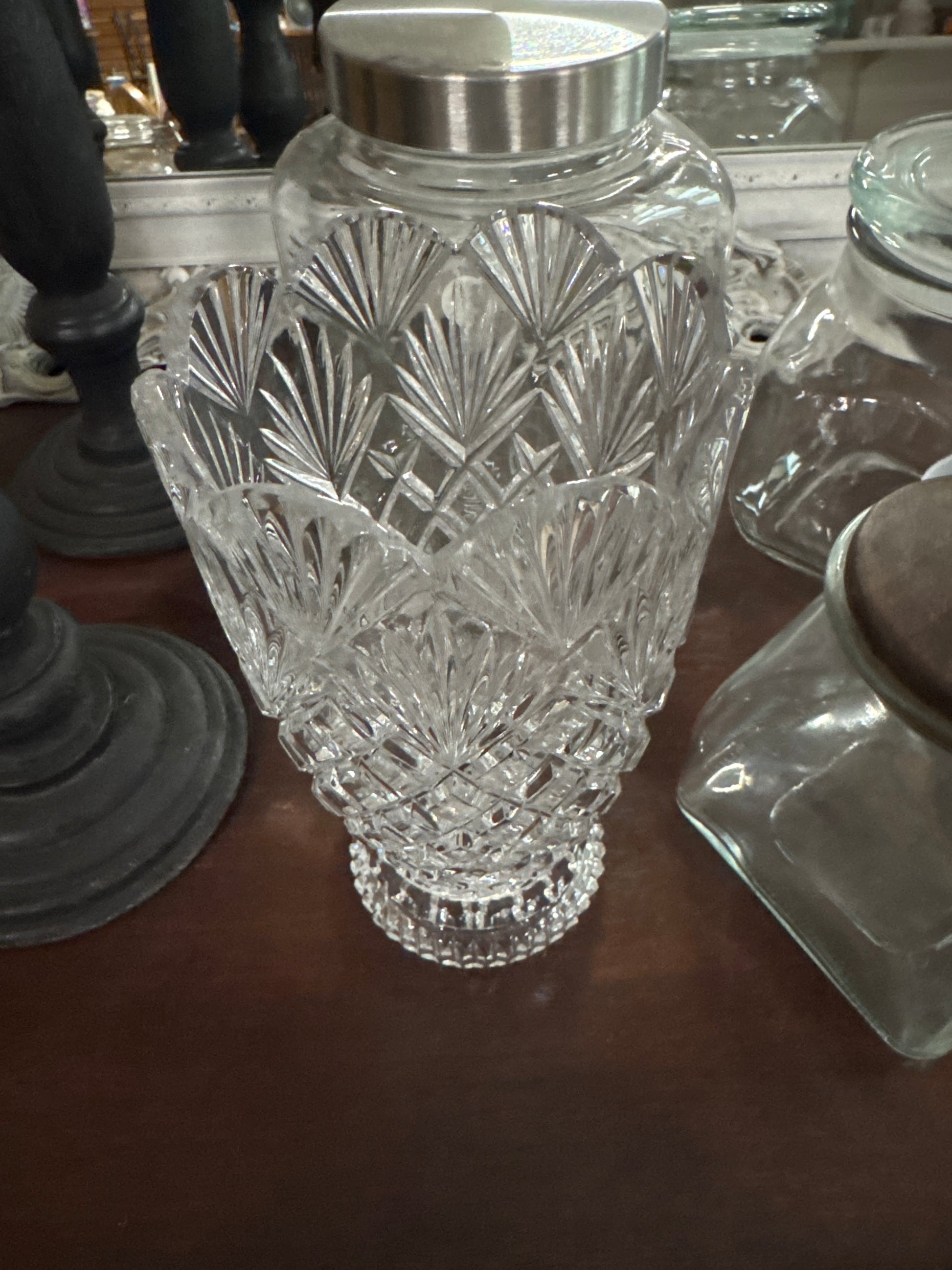 Glass Decor Cup - Market Row