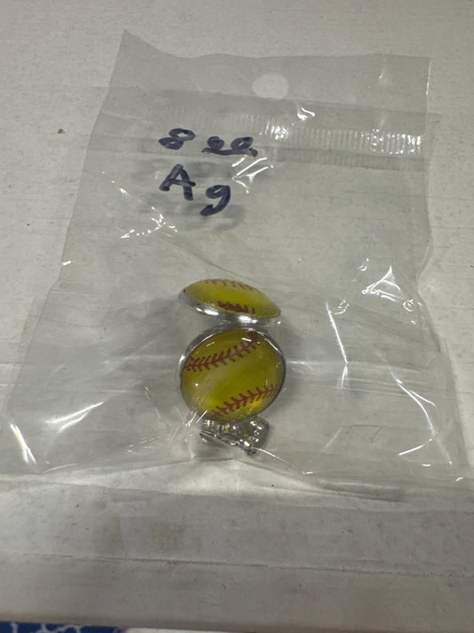 softball earrings - Market Row