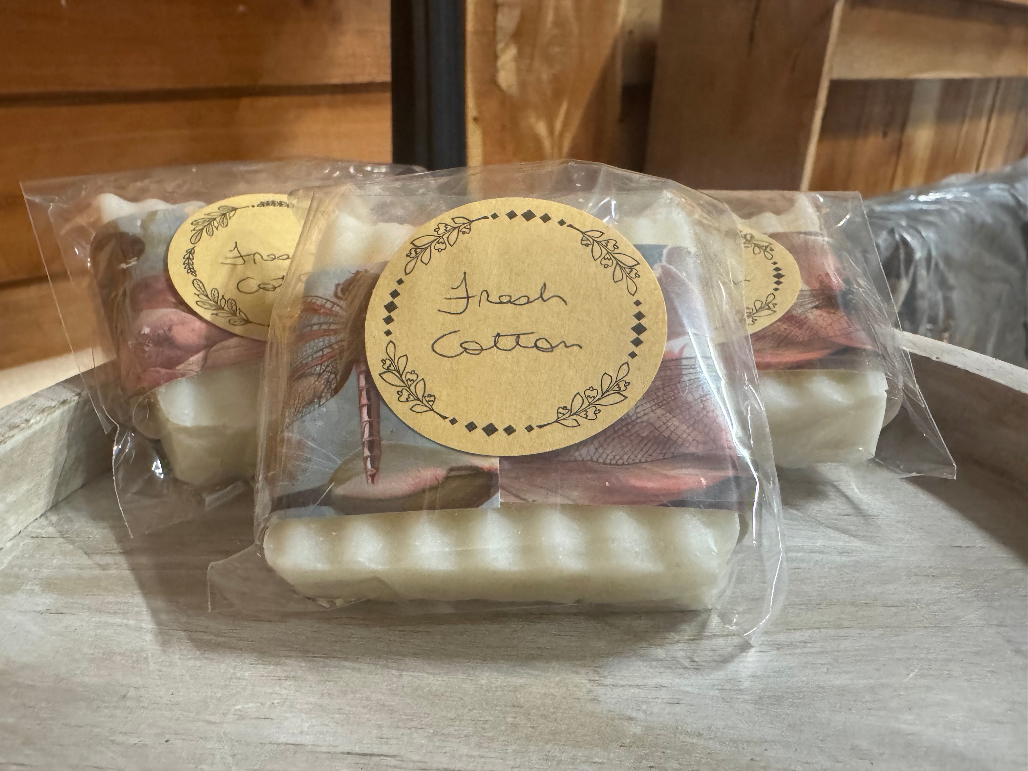 Handmade Soap - Scents:Fresh Cotton - Market Row