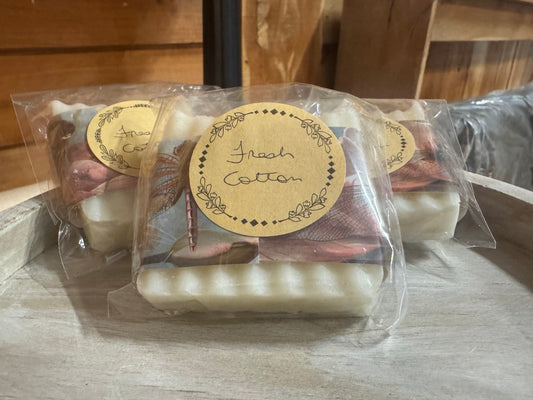Handmade Soap - Scents:Fresh Cotton - Market Row