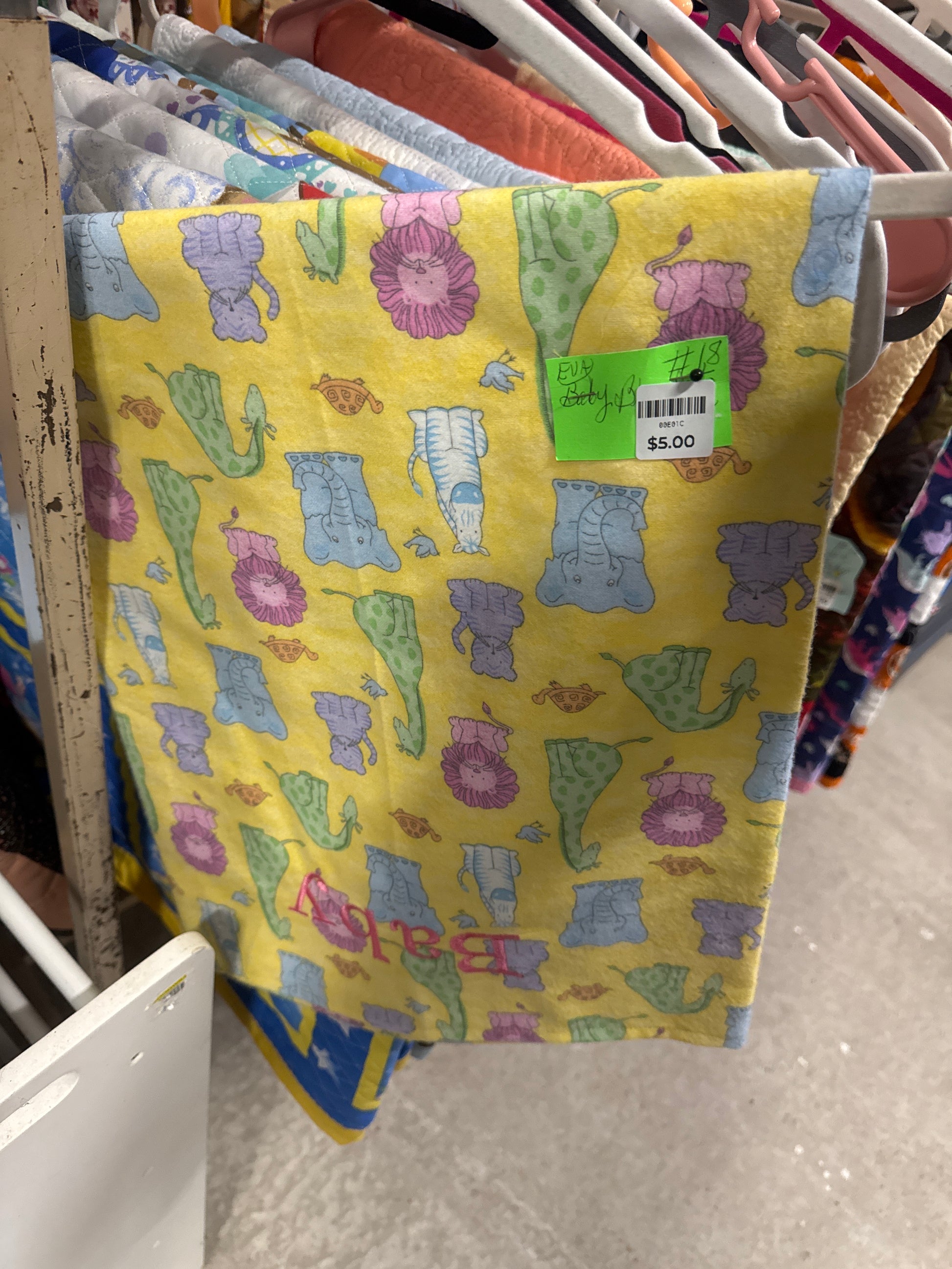 Baby Blanket - Market Row