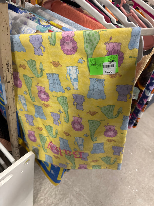 Baby Blanket - Market Row