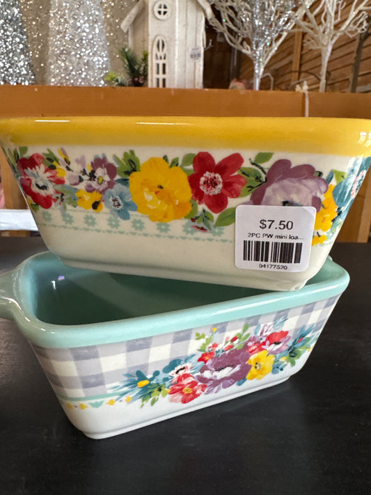2PC PW mini loaf pans - Market Row