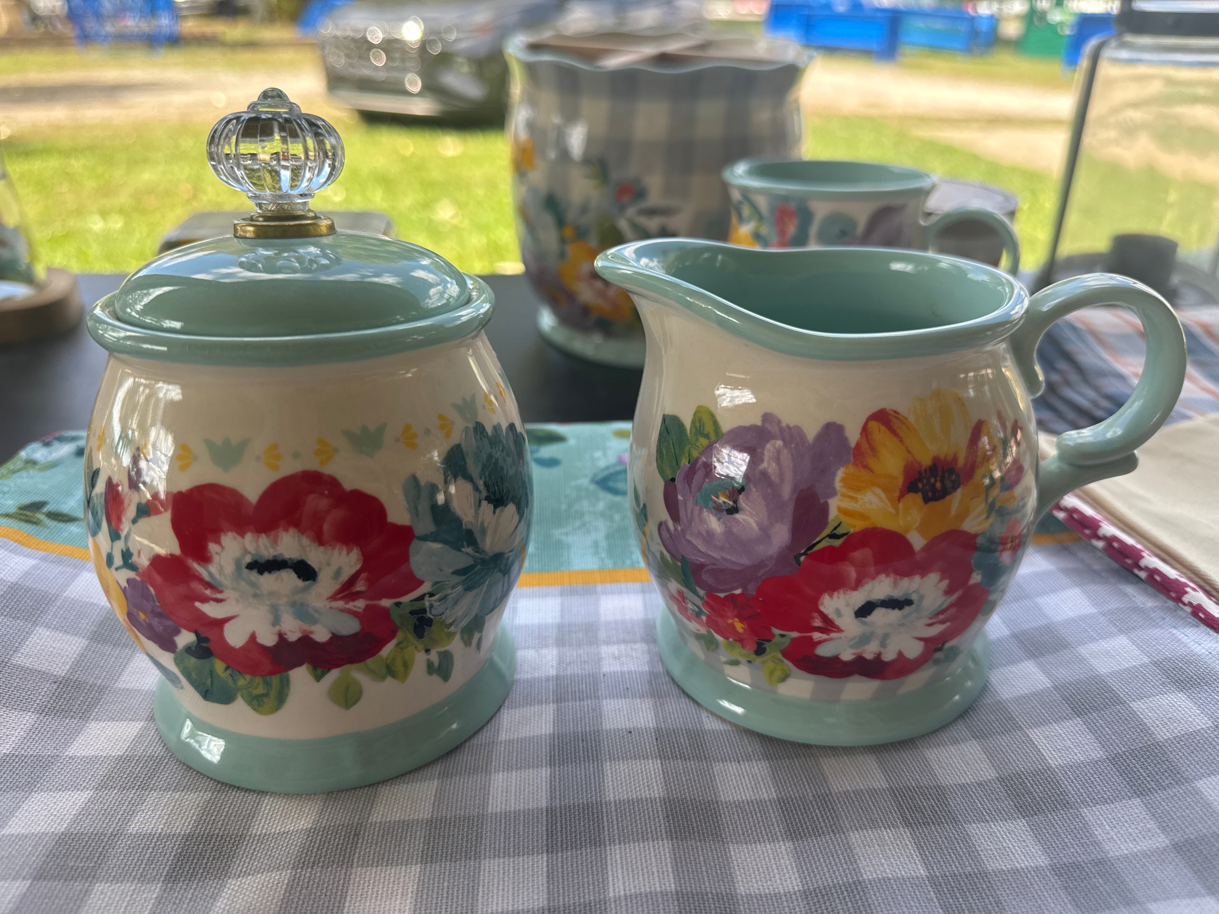 2pc PW cream&sugar - Market Row