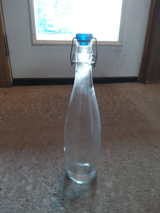 Tall glass bottle - Market Row