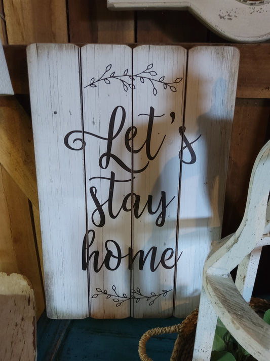 Let's stay home decor - Market Row