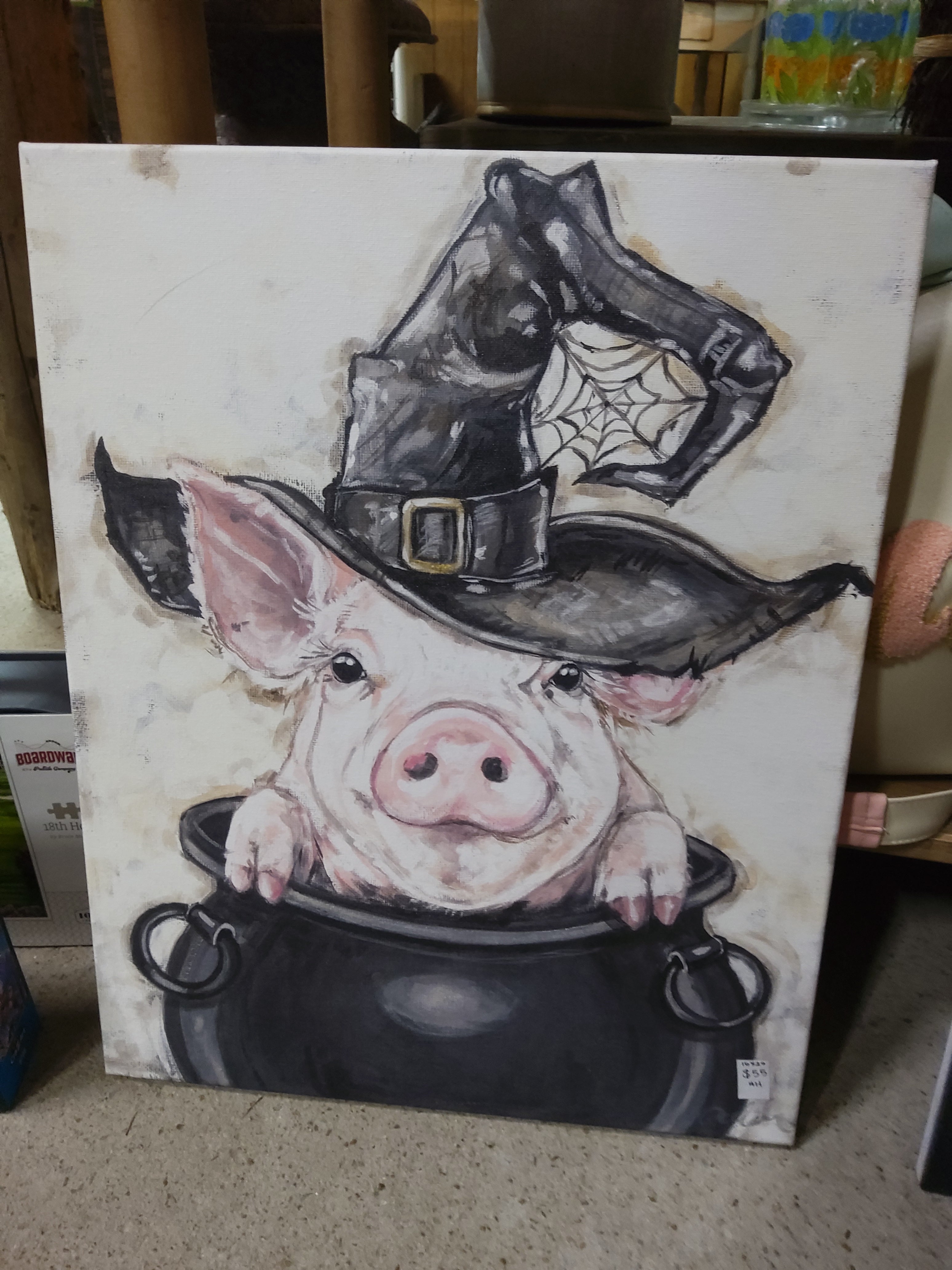 Pig Hand Painting - Market Row