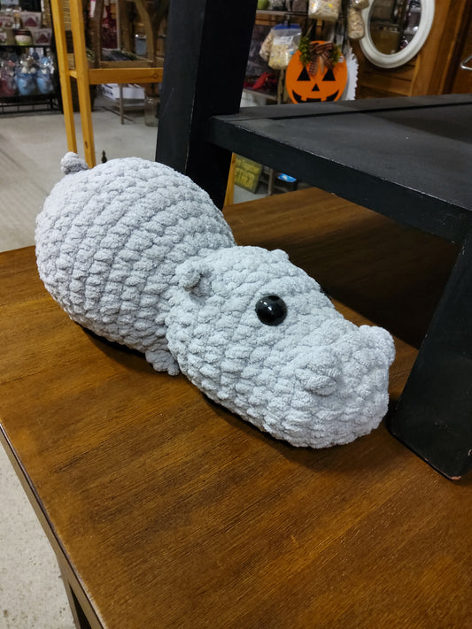 Crochet hippo - Market Row