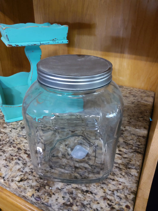 Large square Jar - Market Row