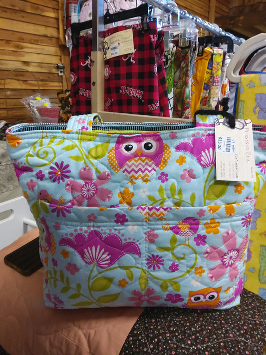 Pink/Orange Owl - Market Row