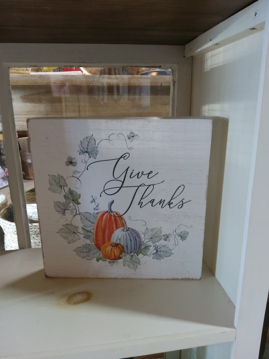 Give thanks - Market Row