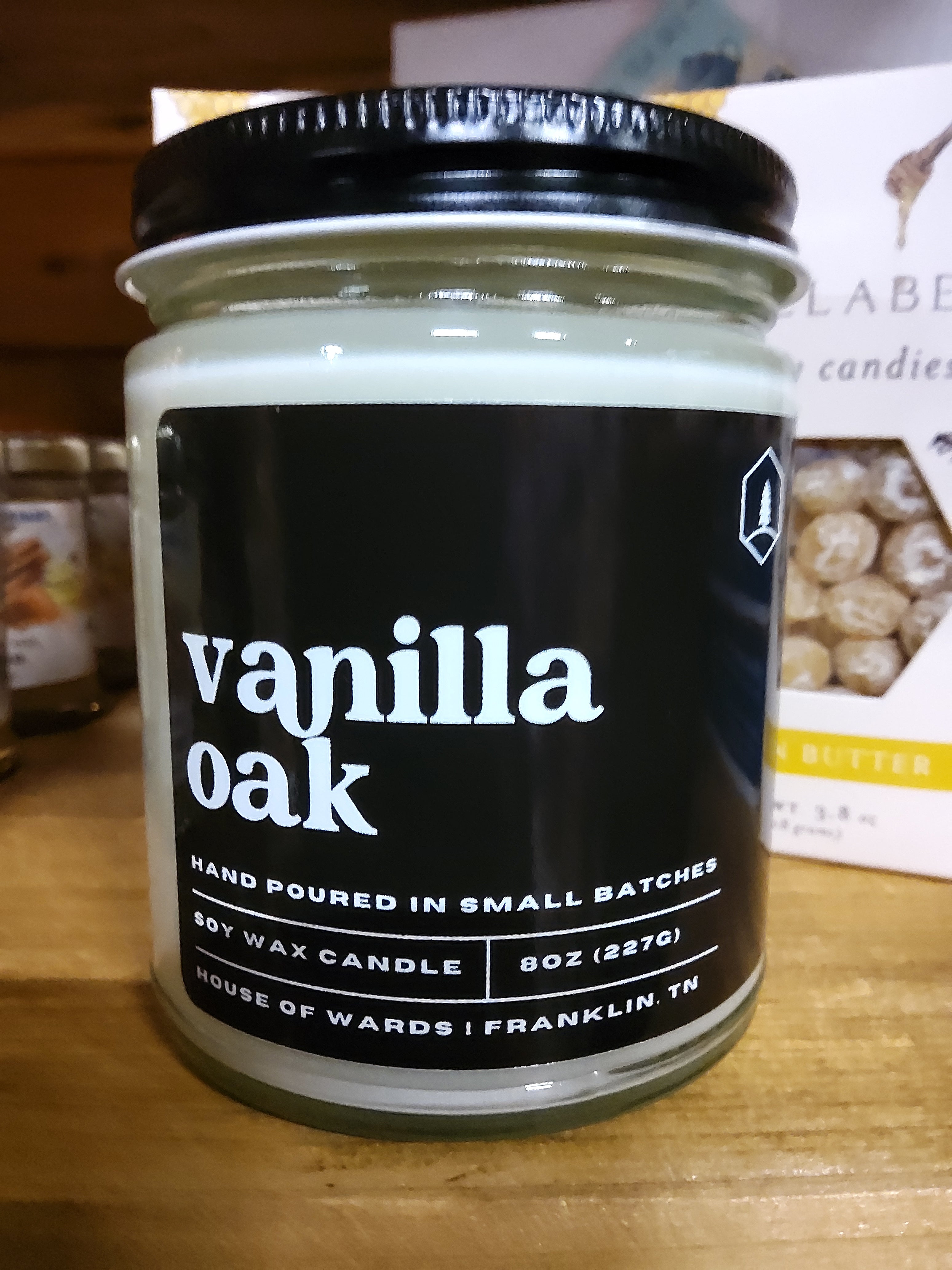 Vanilla oak candle - Market Row