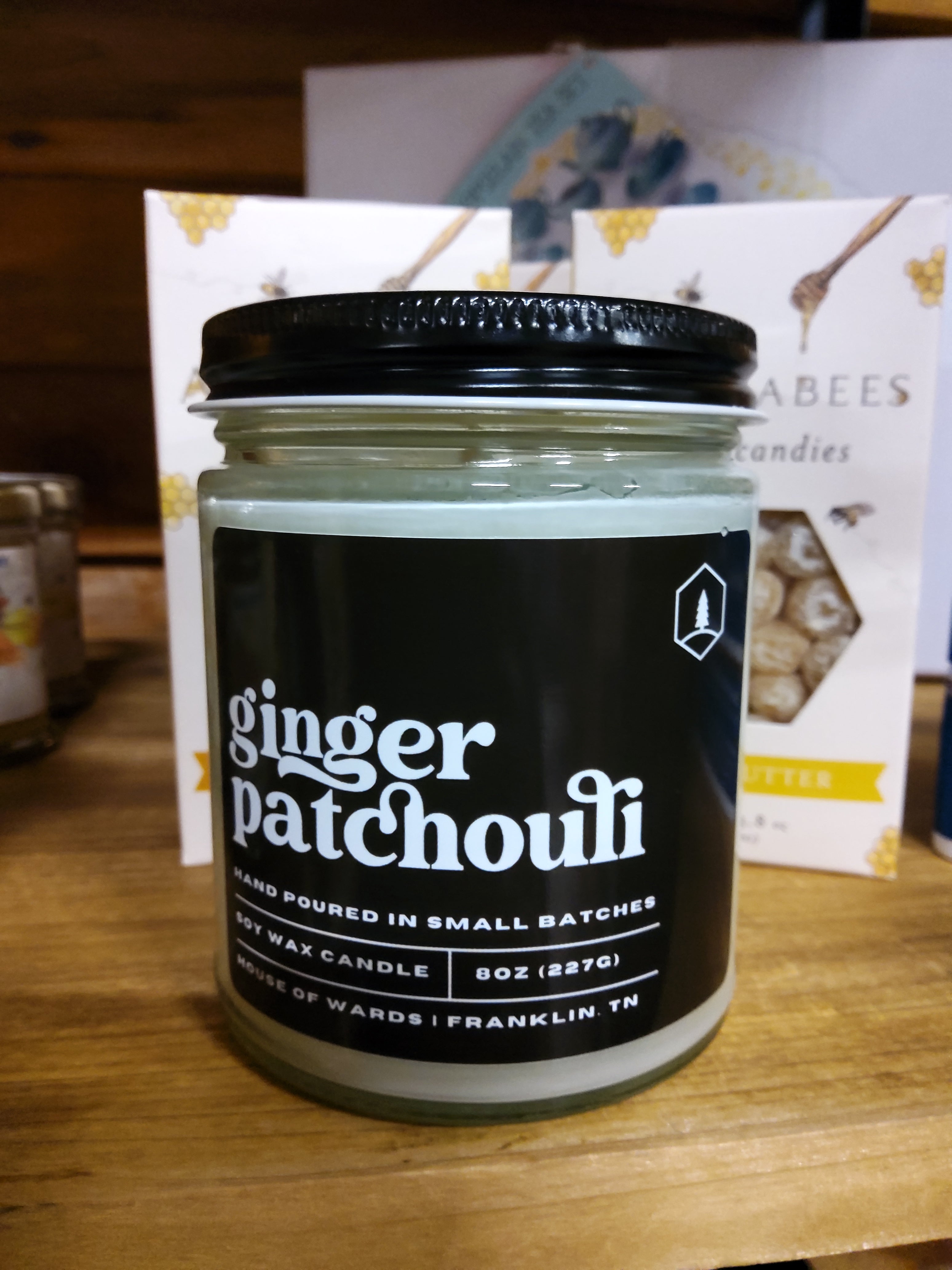 Ginger patchouli candle - Market Row