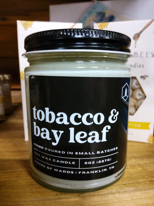 Tobacco & bay leaf candle - Market Row