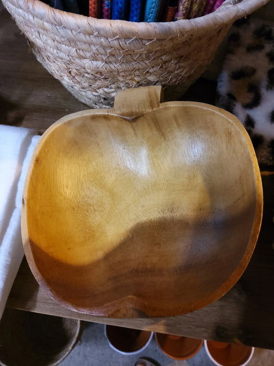 Wood pumkin dishes - Market Row