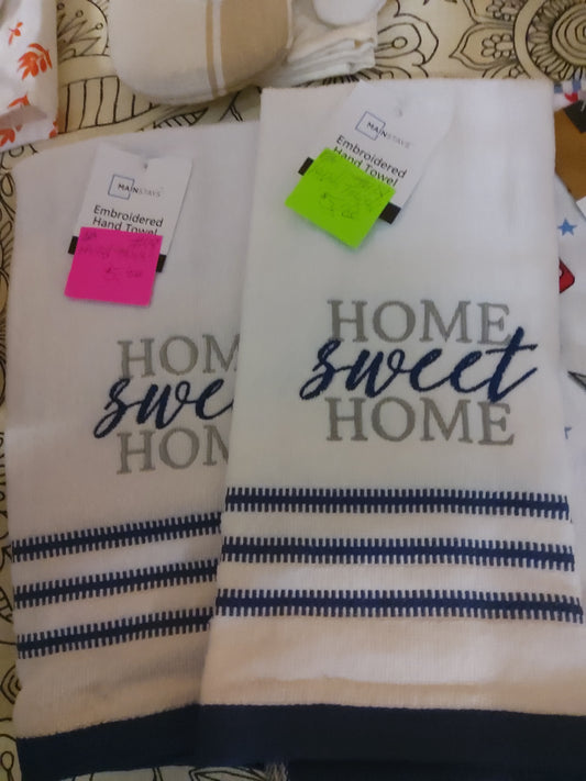 Hand towel - Market Row