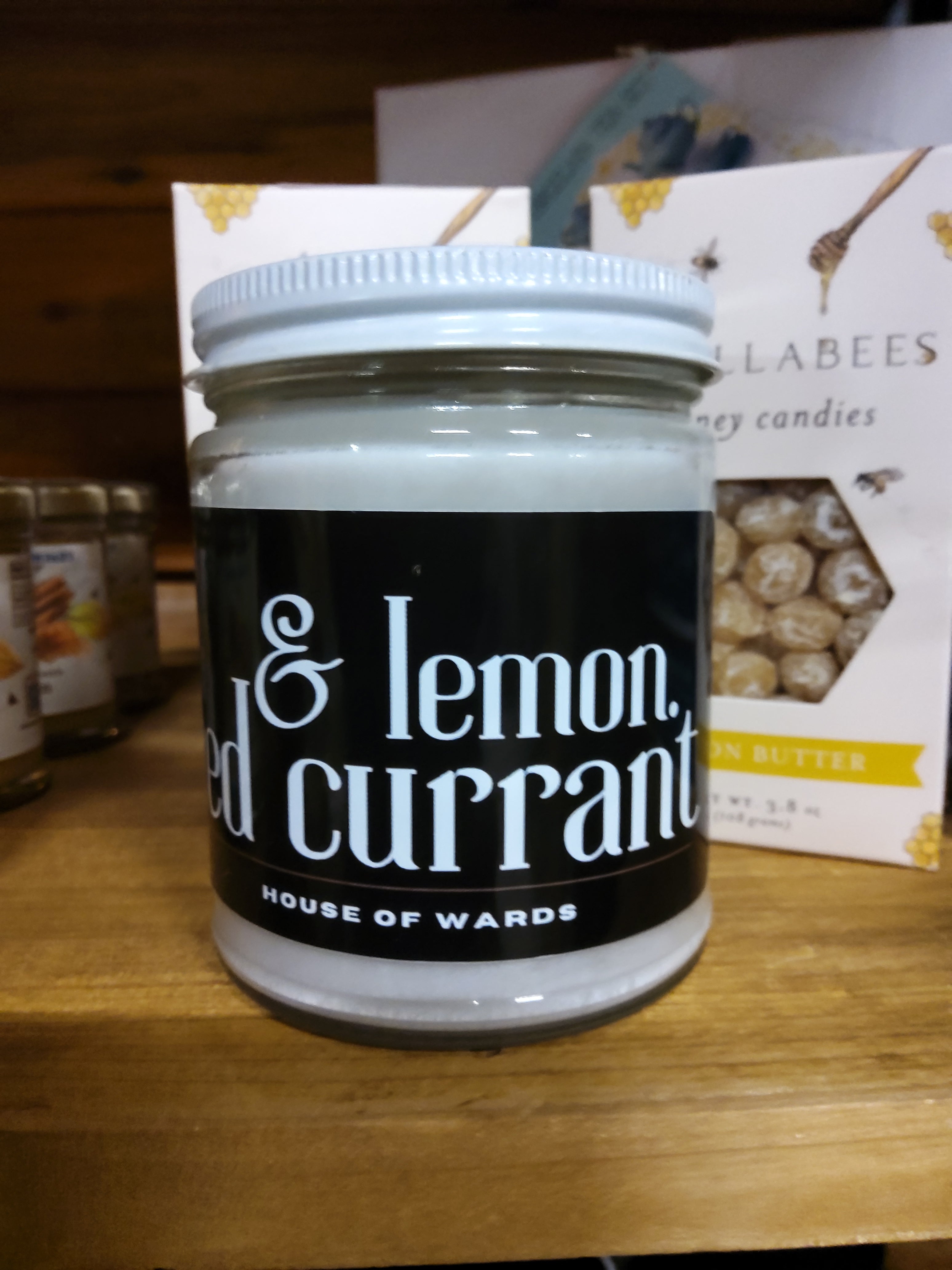 Lemon & red currant candle - Market Row