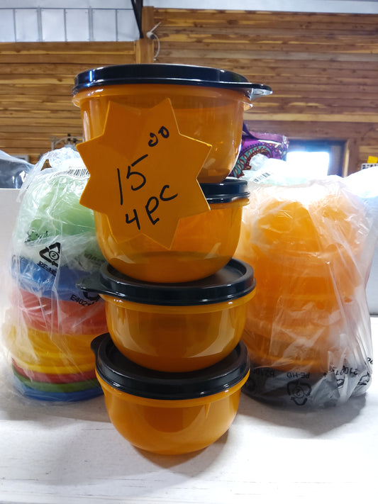 Tupperware 4pc kid bowl set - Market Row