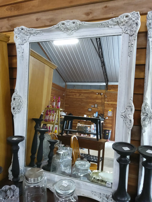 Decorative Vintage wood Framed Mirror - Market Row