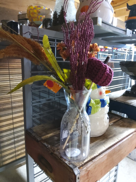 Glass Vase - Market Row